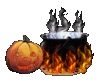 GIF animado (22706) Bruja en halloween