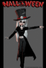 GIF animado (22711) Bruja en halloween