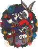 GIF animado (19901) Bugs bunny navidad