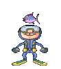 GIF animado (16561) Buzo pez