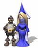 GIF animado (21788) Caballero princesa