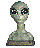 GIF animado (20830) Cabeza de alien