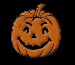 GIF animado (22723) Calabaza halloween divertida