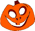 GIF animado (22728) Calabaza halloween divertida