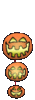 GIF animado (22741) Calabaza halloween divertida