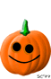 GIF animado (22742) Calabaza halloween divertida