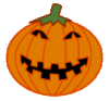 GIF animado (22756) Calabaza halloween divertida