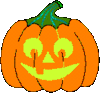 GIF animado (22762) Calabaza halloween divertida