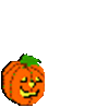 GIF animado (22769) Calabaza halloween divertida