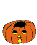 GIF animado (22815) Calabaza halloween fantasma