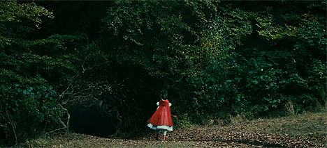 GIF animado (16949) Caperucita roja bosque