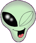 GIF animado (20843) Cara alien divertido