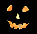 GIF animado (22965) Cara calabaza halloween