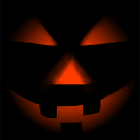 GIF animado (22966) Cara calabaza halloween