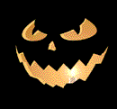 GIF animado (22967) Cara calabaza halloween
