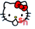 GIF animado (17883) Cara hello kitty