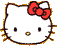 GIF animado (17890) Cara hello kitty