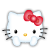 GIF animado (17901) Cara hello kitty