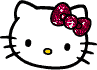 GIF animado (17902) Cara hello kitty