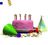 GIF animado (22339) Celebracion con tarta de cumpleanos