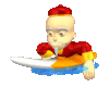 GIF animado (16600) Chino surfero