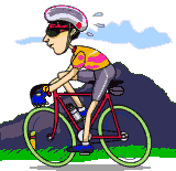 GIF animado (15560) Ciclista cansado