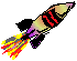 GIF animado (21055) Cohete