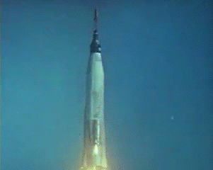 GIF animado (21065) Cohete espacial