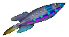GIF animado (21067) Cohete espacial