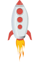 GIF animado (21068) Cohete espacial