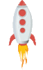 GIF animado (21068) Cohete espacial