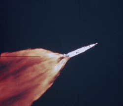 GIF animado (21069) Cohete espacial