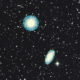 GIF animado (21139) Colision entre galaxias
