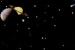 GIF animado (21085) Cometa en espacio