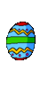 GIF animado (22642) Conejo de pascua naciendo de un huevo de pascua