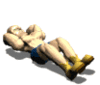 GIF animado (15748) Deportista haciendo abdominales