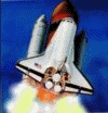 GIF animado (21579) Despegue transbordador espacial