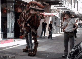 GIF animado (24294) Dinosaurio vivo