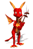 GIF animado (21900) Dragon asando salchichas