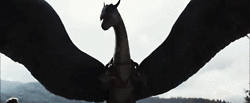 GIF animado (21866) Dragon negro