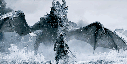 GIF animado (21867) Dragon nordico