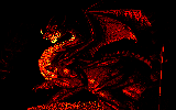 GIF animado (21827) Dragon rojo fuego