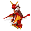 GIF animado (21910) Dragon rojo mago