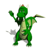 GIF animado (21879) Dragon saludando