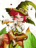GIF animado (22120) Duende bosque