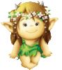 GIF animado (22125) Duende nina