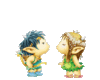 GIF animado (22130) Duendes enamorados