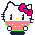 GIF animado (18049) Emoticon hello kitty