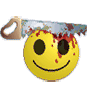 GIF animado (20686) Emoticon terror serrucho
