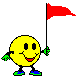 GIF animado (20336) Emoticono bandera